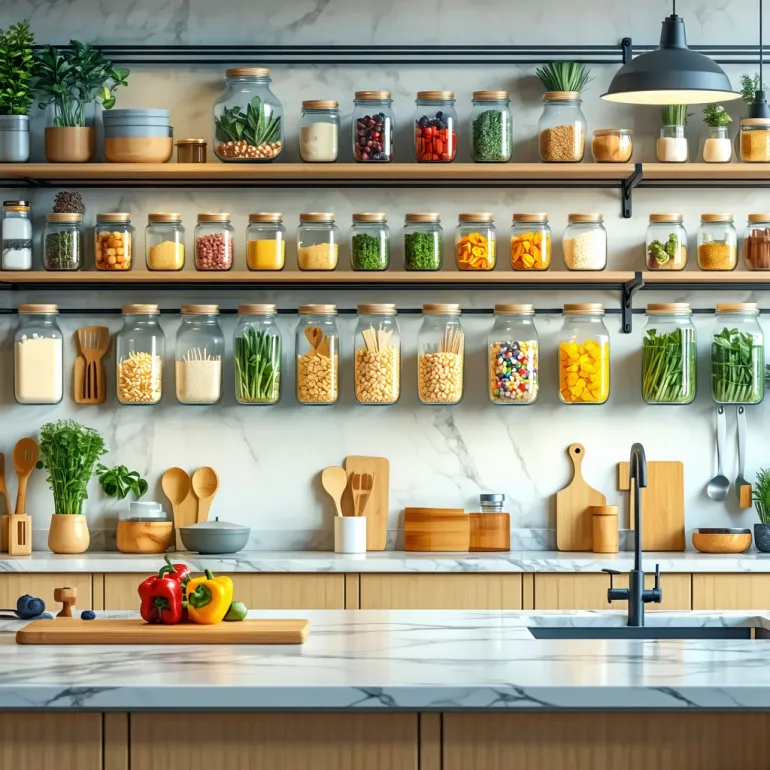 Организация хранения на кухне: как превратить хаос в идеальный порядок